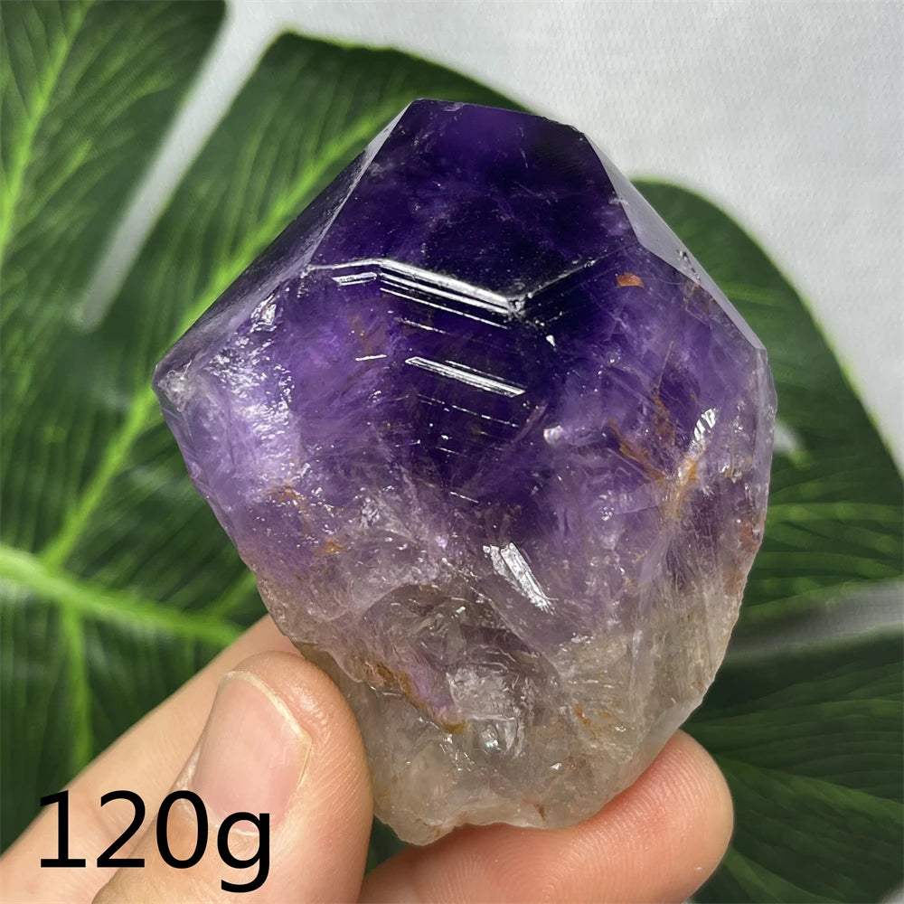Natural Gemstone Amethyst Sceptre Clear Crystal Original Mineral Specimen Home Room Decoration Witchcraft altar Spiritual Yoga