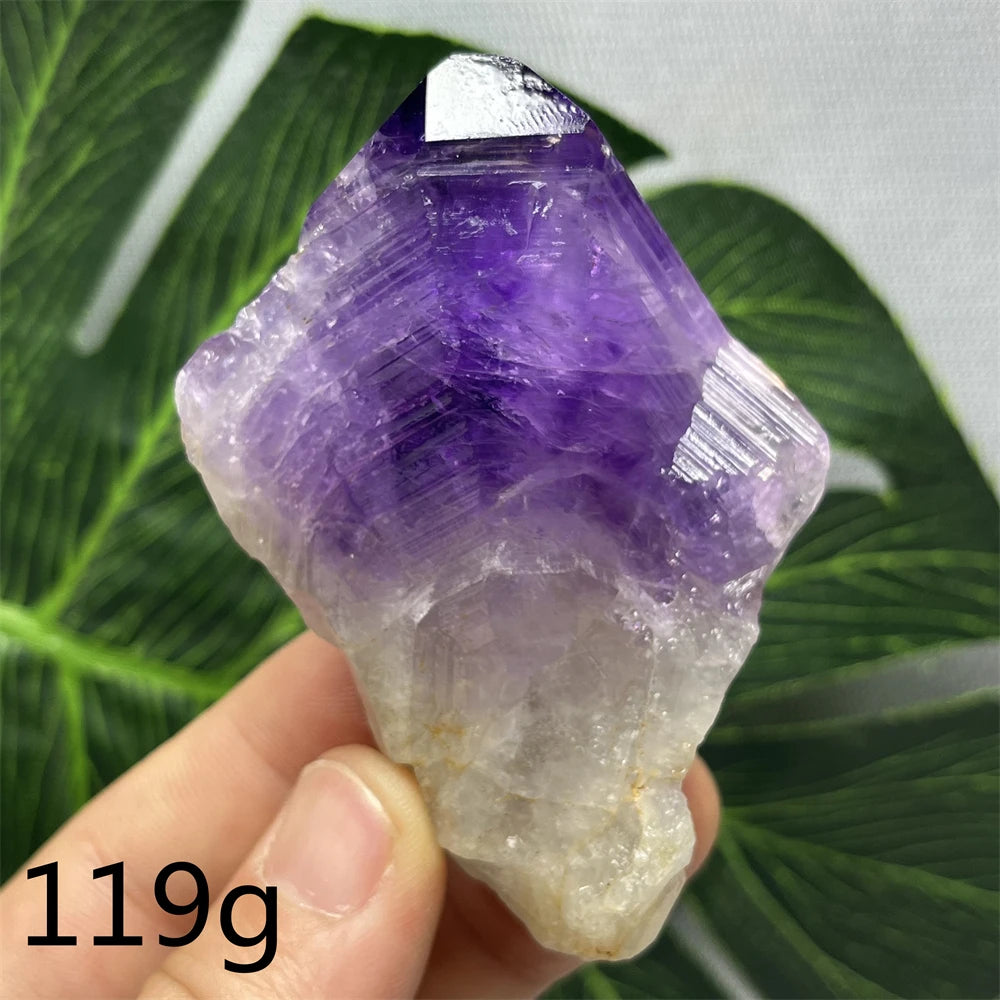 Natural Gemstone Amethyst Sceptre Clear Crystal Original Mineral Specimen Home Room Decoration Witchcraft altar Spiritual Yoga