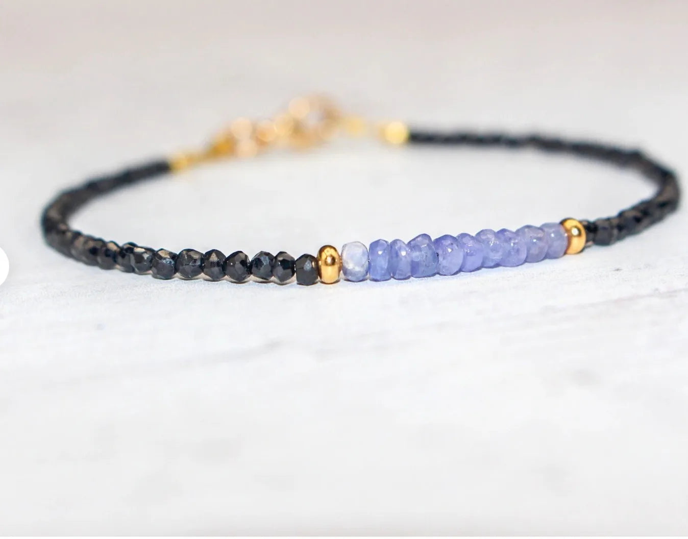 Black Tourmaline Empath Protection Bracelet for Women