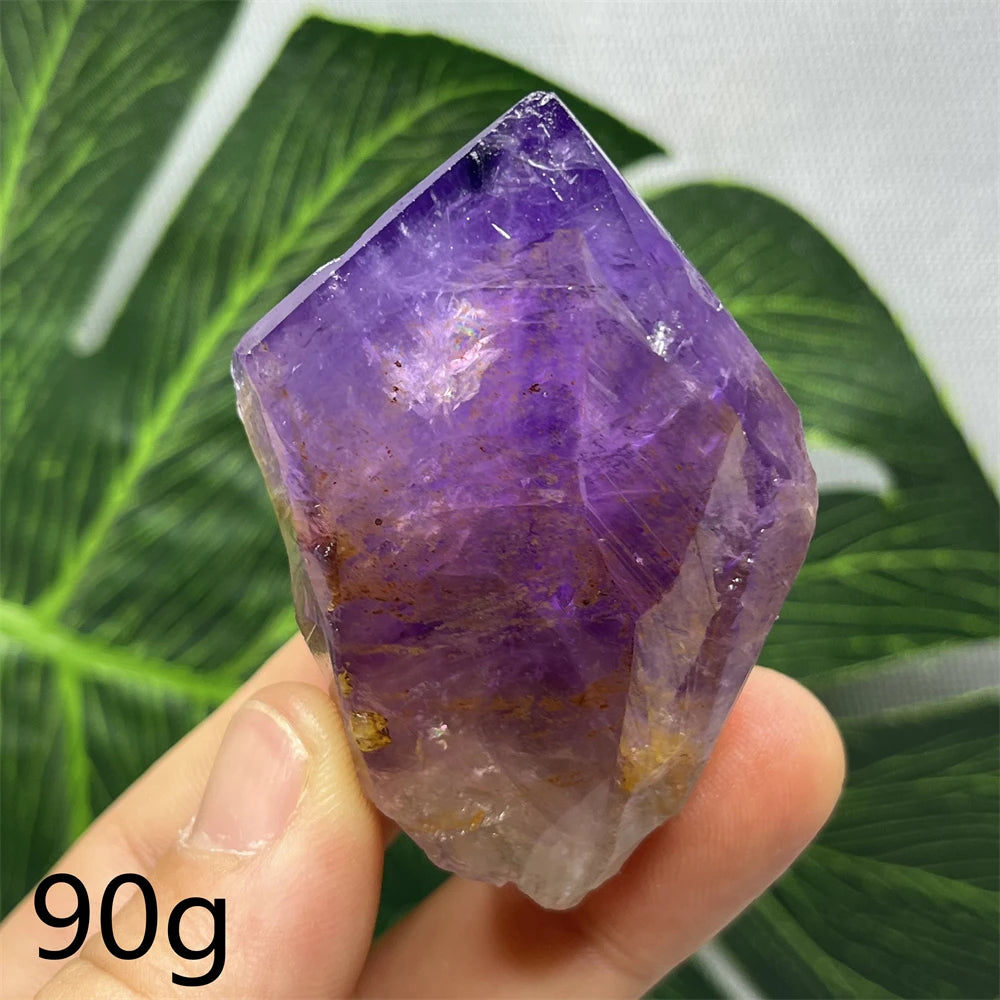 Natural Gemstone Amethyst Sceptre Clear Crystal Original Mineral Specimen Home Room Decoration Witchcraft altar Spiritual Yoga