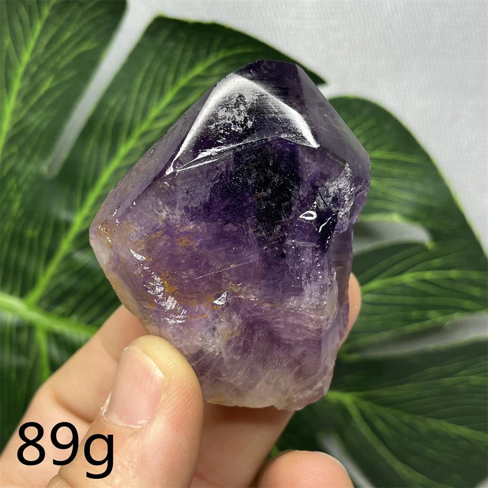 Natural Gemstone Amethyst Sceptre Clear Crystal Original Mineral Specimen Home Room Decoration Witchcraft altar Spiritual Yoga