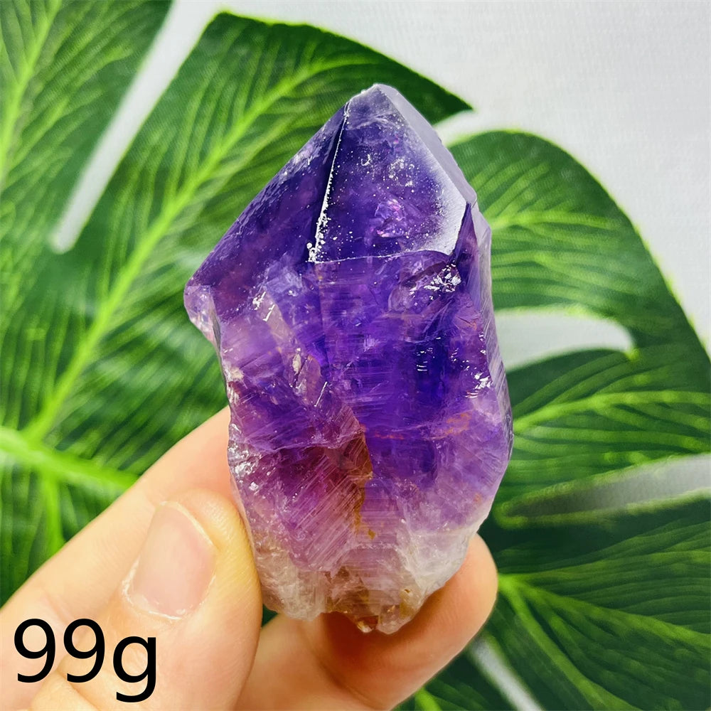 Natural Gemstone Amethyst Sceptre Clear Crystal Original Mineral Specimen Home Room Decoration Witchcraft altar Spiritual Yoga