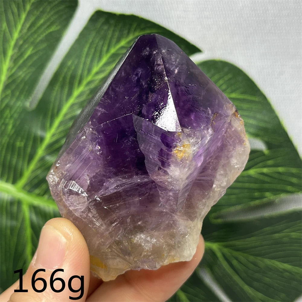 Natural Gemstone Amethyst Sceptre Clear Crystal Original Mineral Specimen Home Room Decoration Witchcraft altar Spiritual Yoga