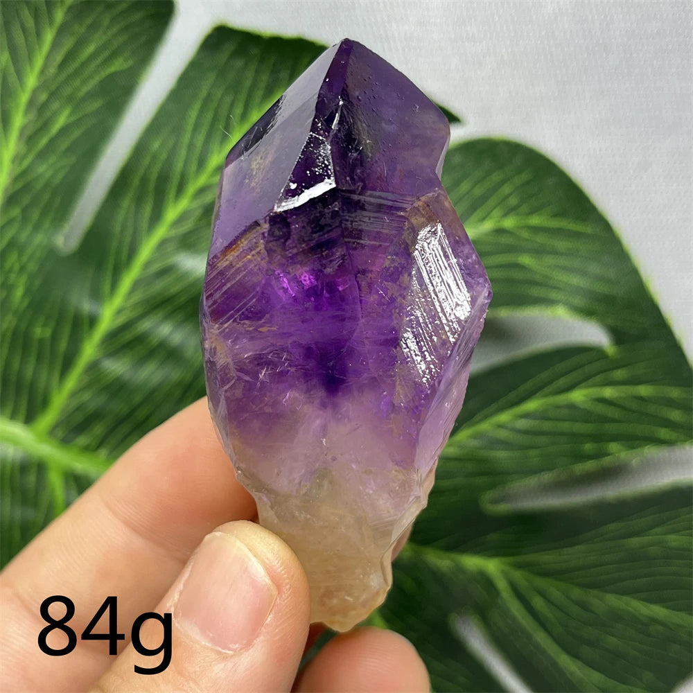 Natural Gemstone Amethyst Sceptre Clear Crystal Original Mineral Specimen Home Room Decoration Witchcraft altar Spiritual Yoga