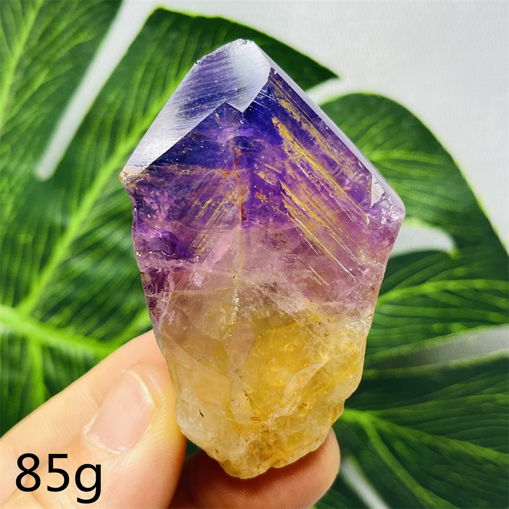 Natural Gemstone Amethyst Sceptre Clear Crystal Original Mineral Specimen Home Room Decoration Witchcraft altar Spiritual Yoga