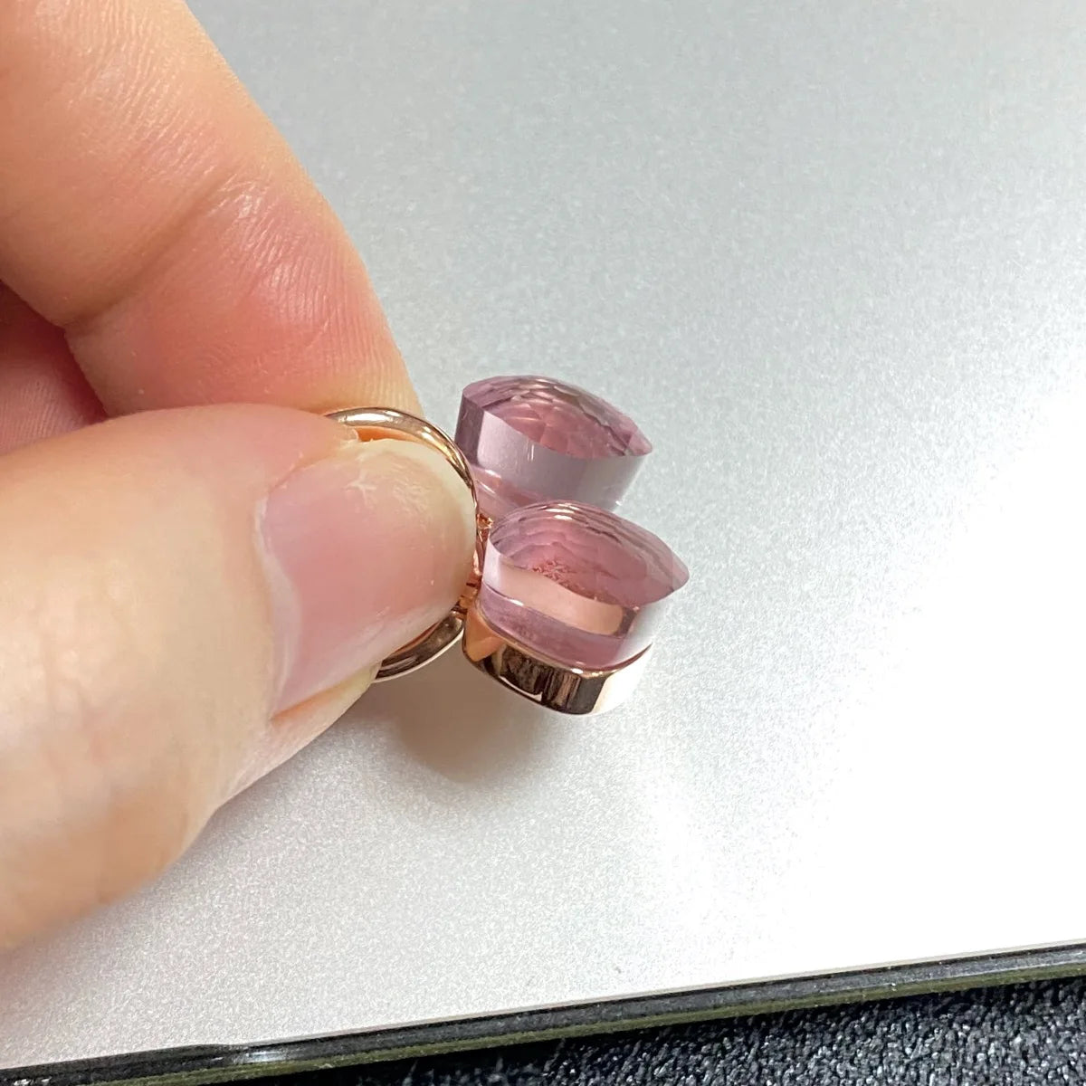 Classic Crystal Earrings Candy Square Earrings Platinum Plated Water Drop Candy Color Earrings Women Crystal Jewelry Gift