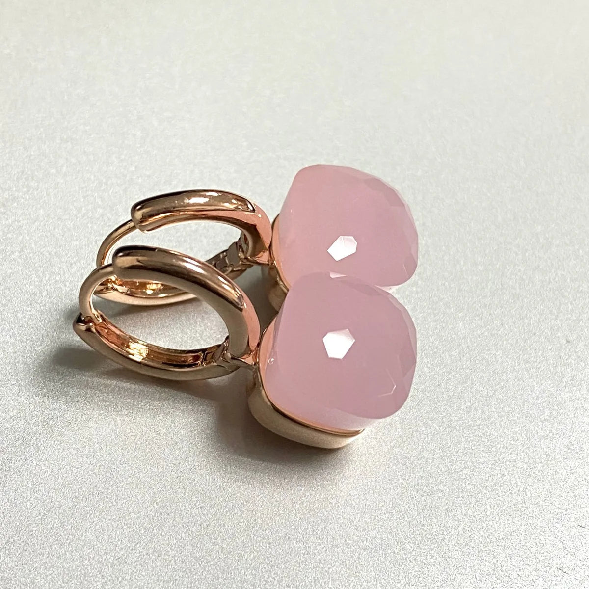 Classic Crystal Earrings Candy Square Earrings Platinum Plated Water Drop Candy Color Earrings Women Crystal Jewelry Gift
