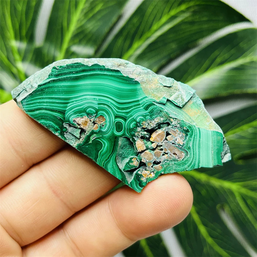 Eyes Malachite Mineral Specimen Natural Gem Home Garden Spirit Decoration Gift Witchcraft Altar Prayer Crystal and Stone Healing