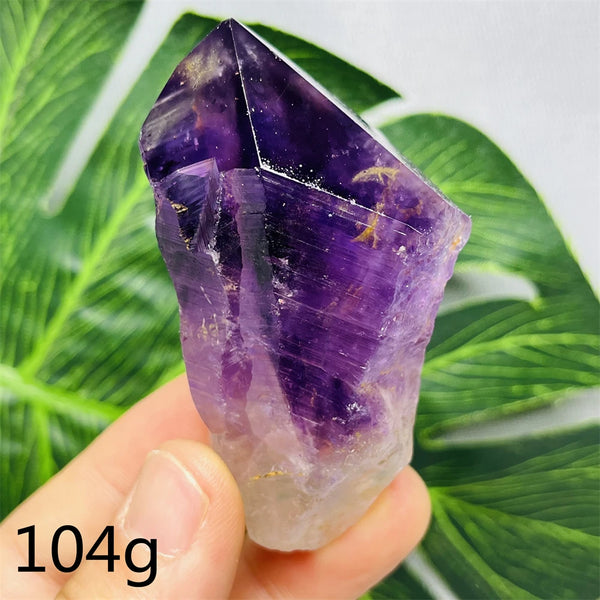 Natural Gemstone Amethyst Sceptre Clear Crystal Original Mineral Specimen Home Room Decoration Witchcraft altar Spiritual Yoga