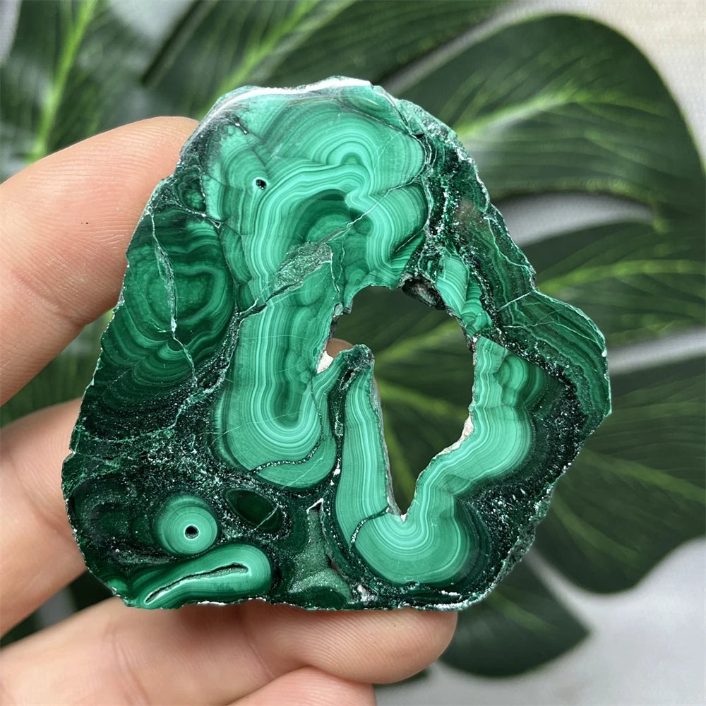 Eyes Malachite Mineral Specimen Natural Gem Home Garden Spirit Decoration Gift Witchcraft Altar Prayer Crystal and Stone Healing