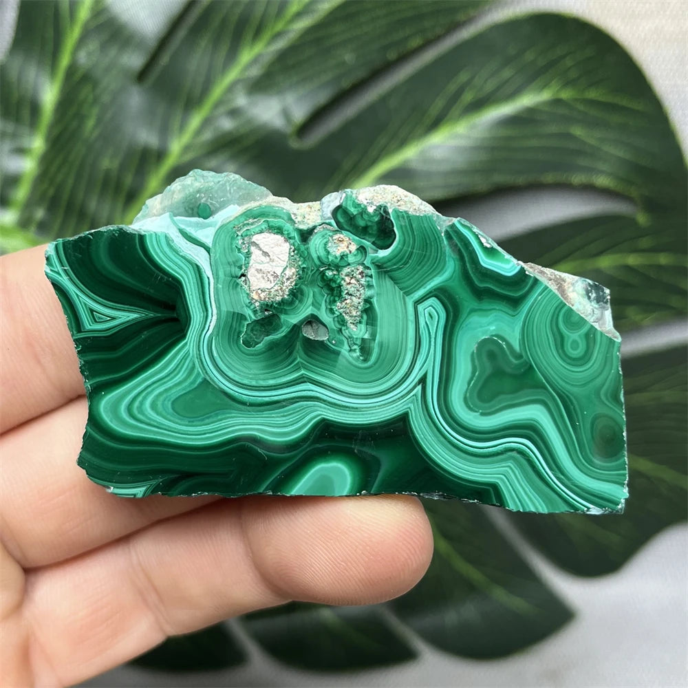 Eyes Malachite Mineral Specimen Natural Gem Home Garden Spirit Decoration Gift Witchcraft Altar Prayer Crystal and Stone Healing