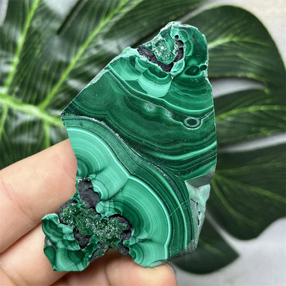 Eyes Malachite Mineral Specimen Natural Gem Home Garden Spirit Decoration Gift Witchcraft Altar Prayer Crystal and Stone Healing