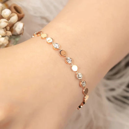 A bracelet resembling a combination of stars, made of S925 sterling silver material, gorgeous and romantic, with a story