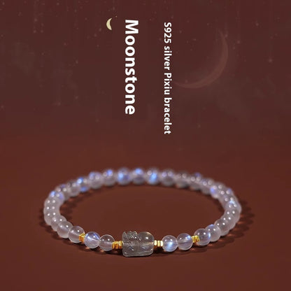 Fashion Blue Light Trend Moonstone Women's Bracelet