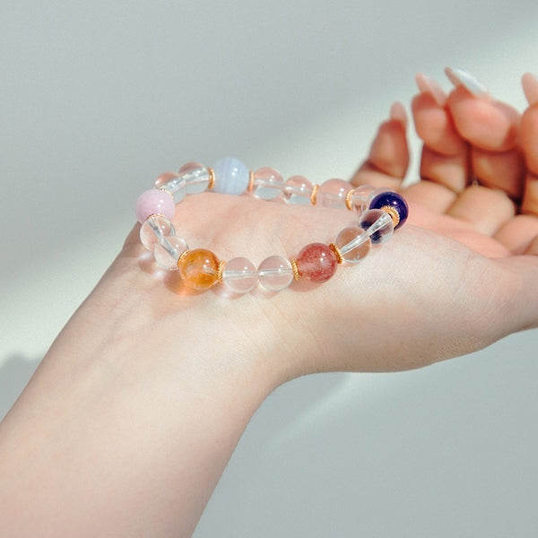 Song Crystal Amethyst Ankang Bracelet